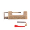 Chinese Antique Lock Spacing 4.3cm/1.7in Brass Chinese Old Style Padlock