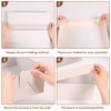 PFAMKEER 12pcs 19x14x4 inch Cake Boxes with Window，White Rectangle Sheet