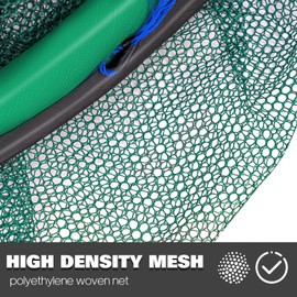 QualyQualy Floating Fish Basket for Live Fish, Extra-Large Fully Foldable Fishing Net Holder for Caught Fish Collapsible Mesh Fishing Holder Cage