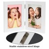 4x6 Picture Frame Double Hinged Two Opening 4 by 6