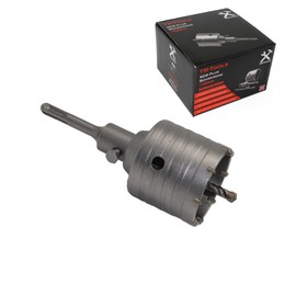 TR-TOOLS 68 mm SDS Plus Drill Bit, Reinforced Design, Hammer-Resistant, 4 Cutting Centering Drill, Can Drill, Drill Bit Socket for Masonry and Concrete
