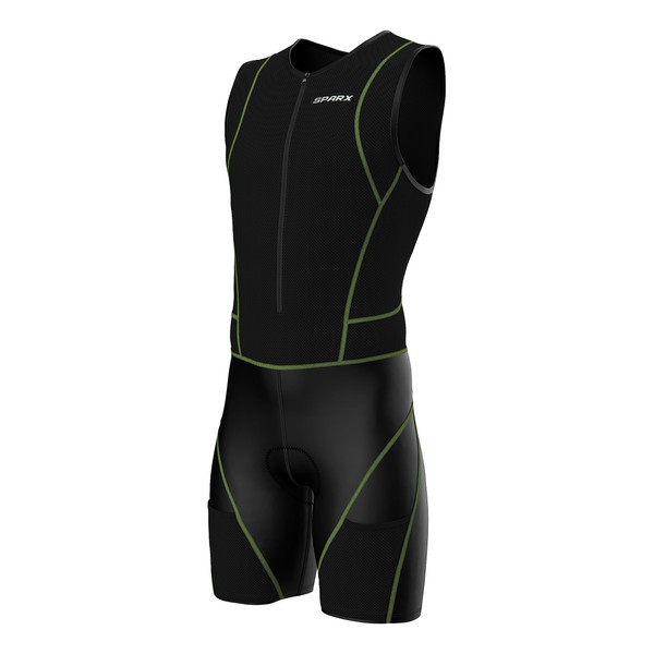 Sparx Men Competitor Triathlon Suit Mens Trisuits | Italian Technical