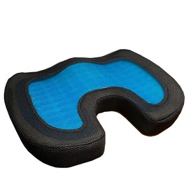 C.P.R. Orthopedic Gel & Memory Foam Seat Cushion Office Chair seat Cushion Automotive Gel Cushion (Y11181(18" x 13.5" x 3"))