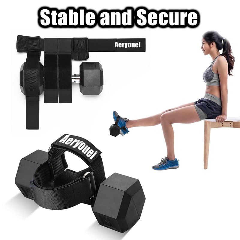 Dumbbell Foot Attachment, Tibialis Trainer, Adjustable Ankle Weights, Leg Workouts