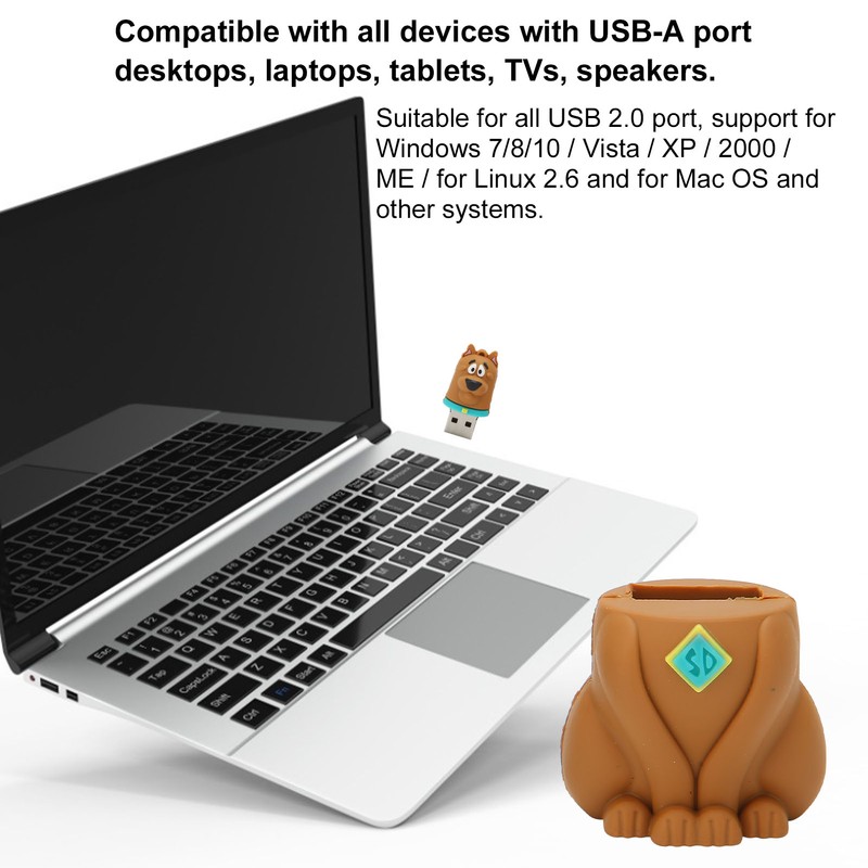 U Disk Cartoon Appearance for Windows 7 / 8 /