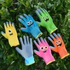 Joottuan 6 Pairs Kids Gardening Gloves Children Work Gloves Rubber