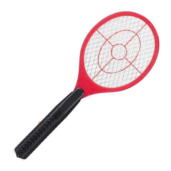 1 x Electric Fly Swatter, No Chemicals, Fly Swatter, Fly Swatter, Red