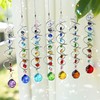 H&D HYALINE & DORA 7 Pack Crystal Suncatchers for Windows
