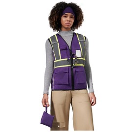AYKRM XSmall Purple hi vis vest