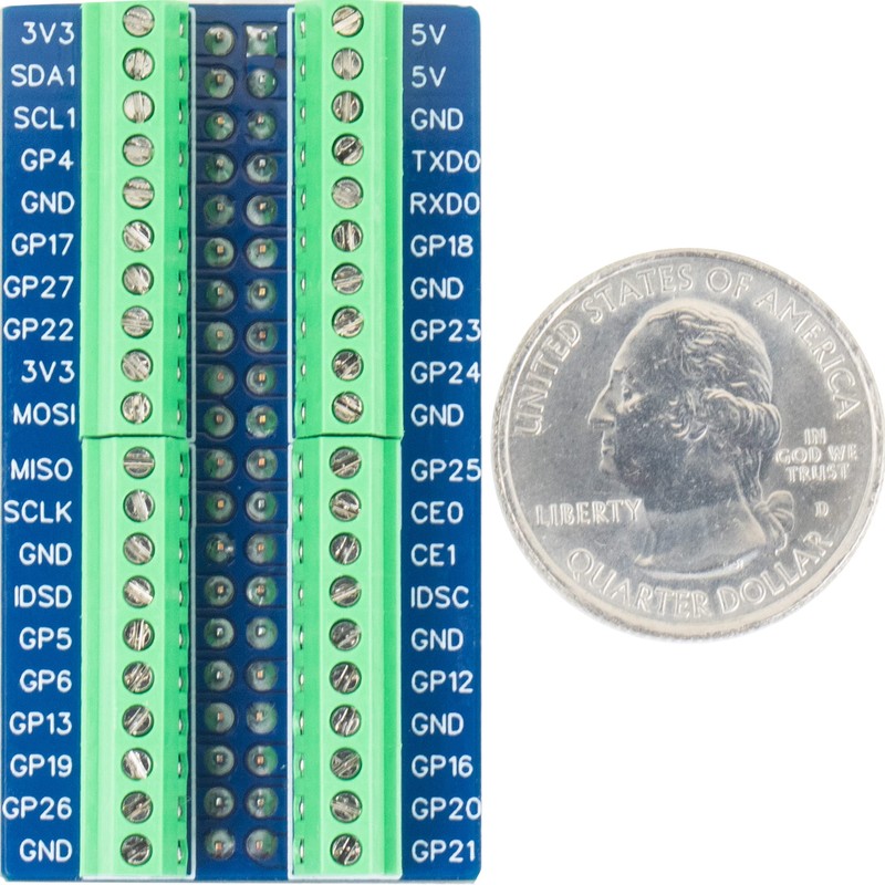 for RPi Pi IO GPIO Terminal Blocks Breakout Board 40Pin