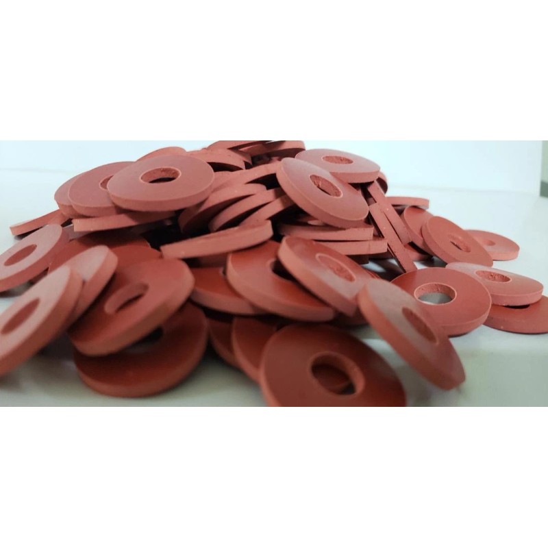ALL ABOUT RUBBER SBR RUBBER WASHER 1/16 THK X 1-OD