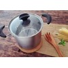 C&P UD-1006 Wood Pasta Tongs, Natural Wood, 2.6 x 11.8