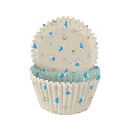Anniversary House Peter Rabbit Cupcake Cases, Cream White, 3.2 x 4.8cm (1.25 x 1.8")