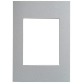 walther Design PassepArtouts Grey for Frame size: 13 x 18 cm, Picture size: 9 x 13 cm PassepArtouts PA318D