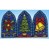 Design Works Crafts Christmas Triptych Plastic Canvas Kit