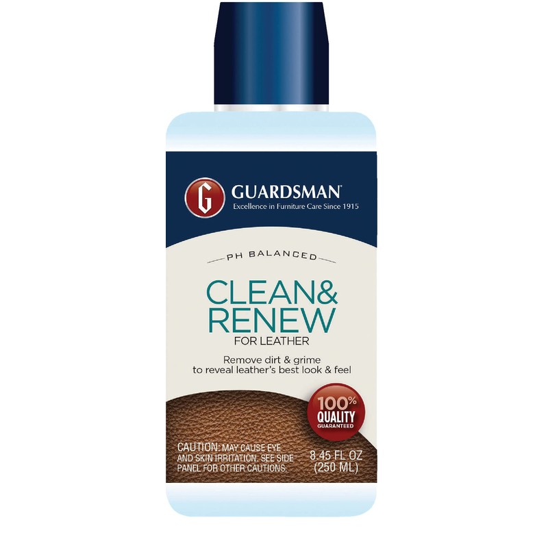 Guardsman Leather Care Bundle: Leather Cleaner and Leather Protector