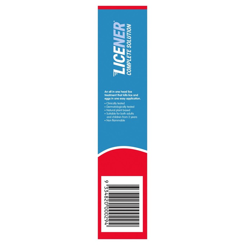 Licener Complete Solution All-in-One Head Lice Single Treatment Shampoo 100