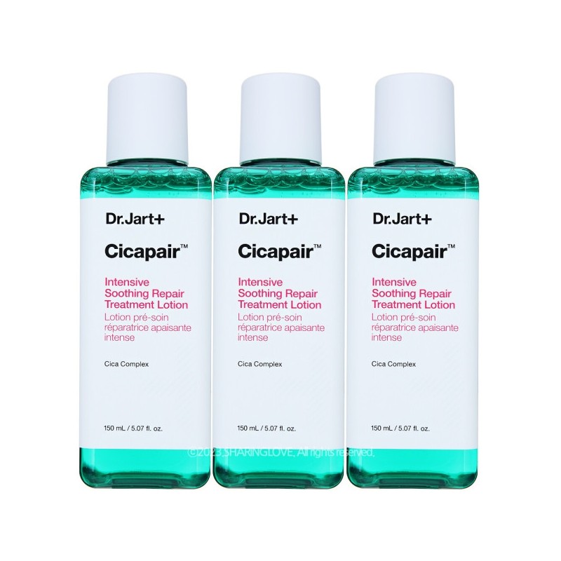 Dr. Jart+ Cicapair Intensive Soothing Repair Treatment Lotion 150ml x3