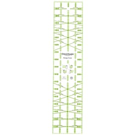 Omnigrid RA418 Ruler, 4" x 18", Yellow