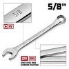 Powerbuilt 644146 SAE Mirror Polished 5/8˝ Combination Wrench, Silver