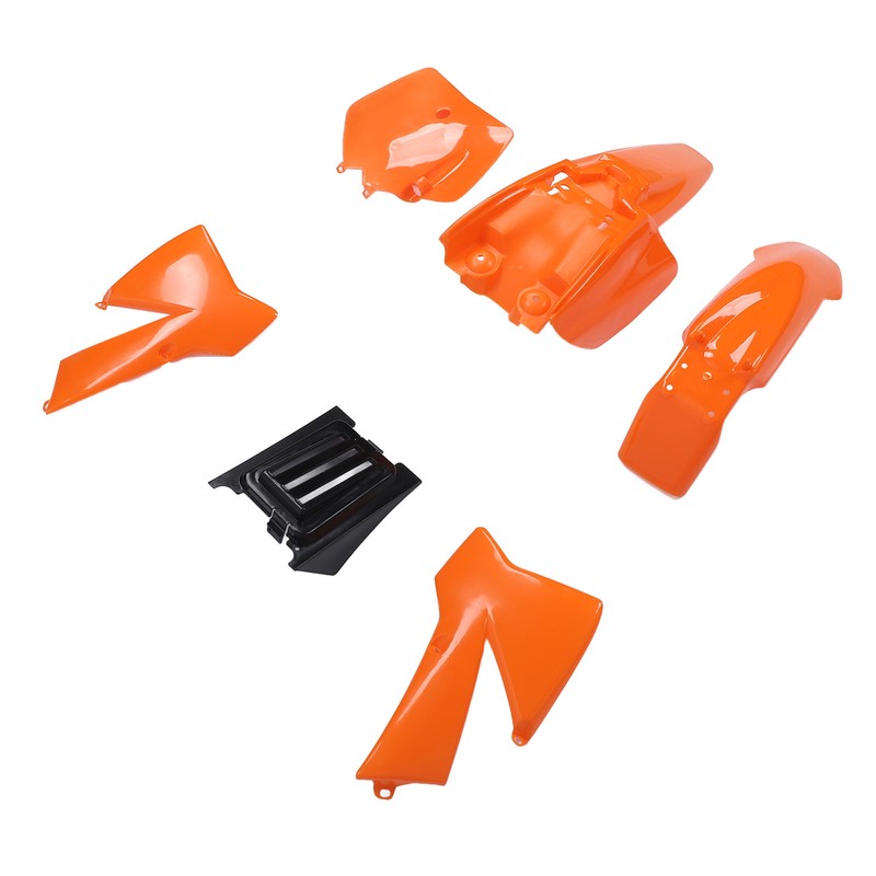 Motorcycle Fairing Cover Kit Orange Front Wheel Mudguard Splash Guard