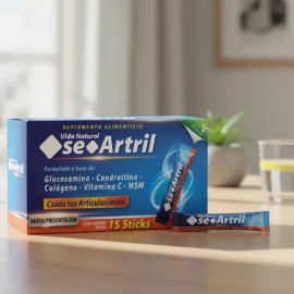 Oseo Atril 12 Ampolletas Original Glucosamina Oseoartril                                                                                              