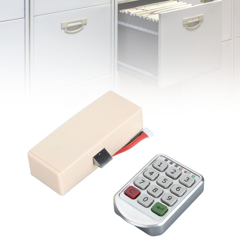 Electronic Cabinet Lock Zinc Alloy Easy to Install Cabinet Keypad