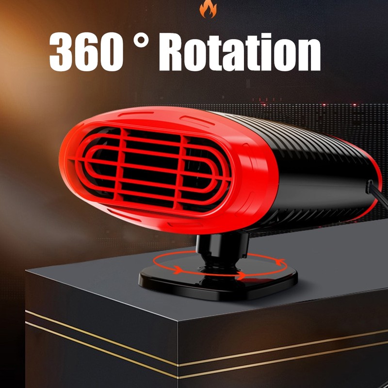 12/24V Electric Car Truck Heater Cold and Warm Wind Windshield