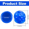 Lotsdonxia Soft Rubber Trailer Ball Head Cover Durable Protection for