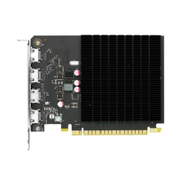 MAXSUN GeForce GT 730 4GB GDDR3 Graphics Card, 4X HDMI, Support 4K@30Hz Video Card, PCI Express 2.0 x8, Silent GPU (4G4H)