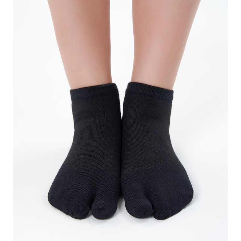 WIOIW Men's 2-Toe Socks, Sweat Absorbent, Quick Drying, Set of