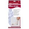 OTC Ankle Splint, Canvas Lace-Up, Rigid Metal Stays