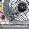 Shower Drain Hair Catcher/Bathtub Shower Drain Hair Trap/Strainer Stainless Steel