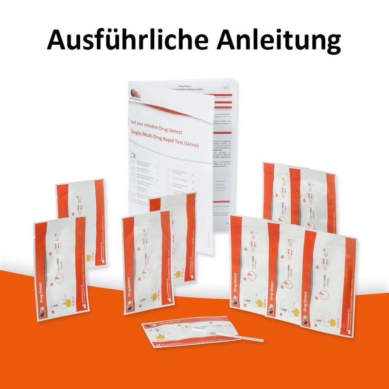 self-diagnostics Tilidine Rapid Drug Test (TIL) - Cut-Off: 300 ng/ml