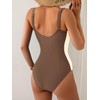 Aidonger Women's One Piece Swimsuits Tummy Control Bathing Suit Color