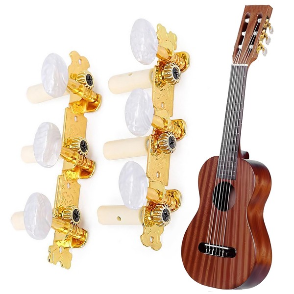 Jiavlyx 2 Pieces Guitar Tuning Pegs Tuning Pegs for Classical
