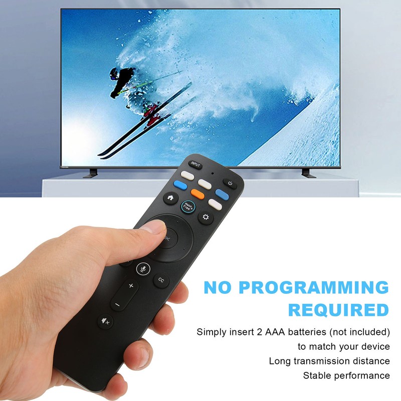 XRT260 Voice Remote Control Replace for VIZIO M55Q7 J01 M58Q7