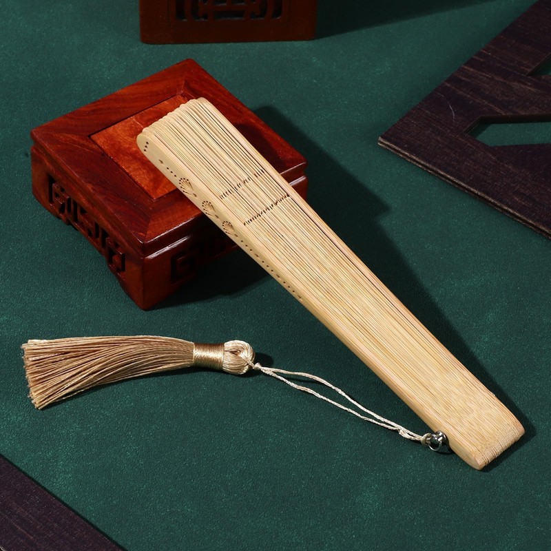 IMIKEYA Folding Hand Fan for Women: Wooden Bamboo Hand Fans