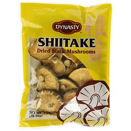 Dynasty Shiitake Dried Black Mushrooms, 1 Ounce
