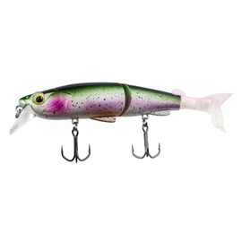 FISHN Hybrid Swimbait MinnowOne Hard Bait, Artificial Bait, 12.5 cm, 17.5 g, Pike, Zander, Perch and Trout, with 2 Replacement Tail Fins