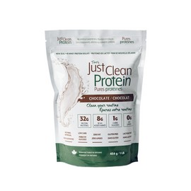 Just Clean New Zealand Grass-Fed Whey Protein 454g, Vanilla