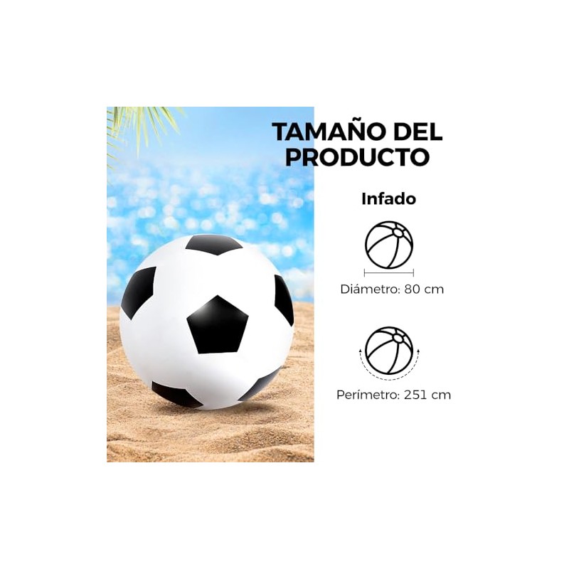 Fútbol Grande Inflable, Pelota de Playa Gigante