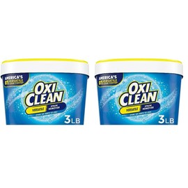 OxiClean Versatile Stain Remover Powder, 3 lb (Pack of 2)