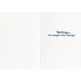 Cat Over Grate - Avanti Funny Just for Fun Card