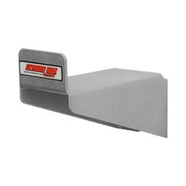 Extreme Max 5001.6649 Wall-Mount Aluminum Single Helmet Hook for Enclosed Race Trailer, Shop, Garage, Storage - Silver