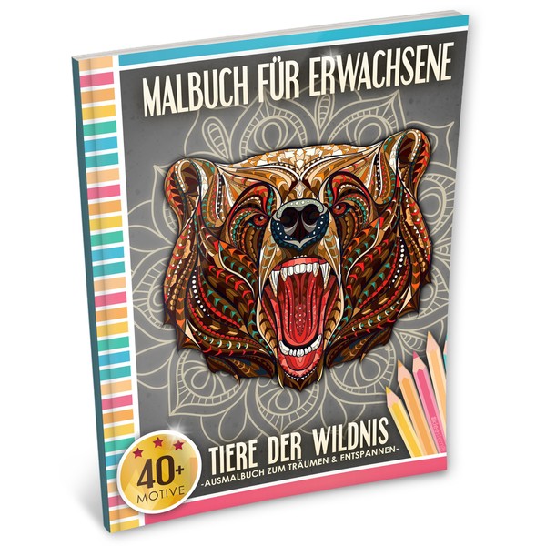 Kleestern Malbuch für Erwachsene