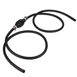 KIMISS Universal Fuel Line Assembly for Outboard Hand Primer Bulb 3/8 Inch with 10 Inner Diameter Rubber Fuel Gas Line for Marine Boat RV