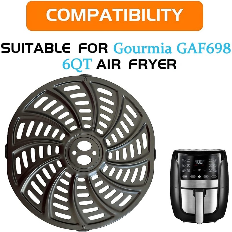 Nvkwca 6QT Air Fryer Grill Plate for Gourmia GAF698 GAF686