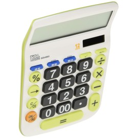 Nakabayashi ECD-8503G Desktop Calculator Large Key Type L 12 Digit with Tax Calculator