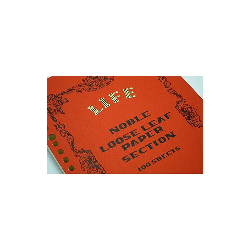 ライフ ノーブル ルーズリーフ 方眼 A5 R80